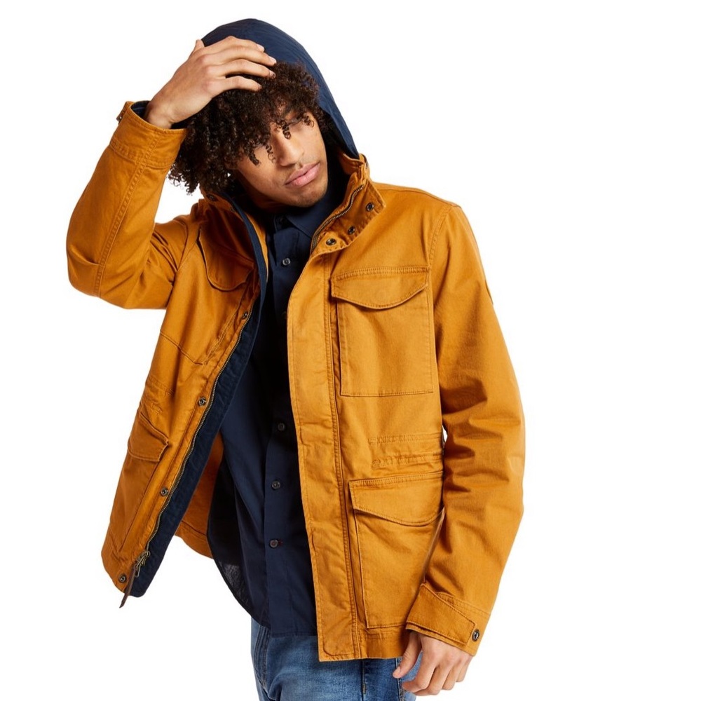 TIMBERLAND MEN'S CROCKER MOUNTAIN M65 JACKET - Picture 9 of 10